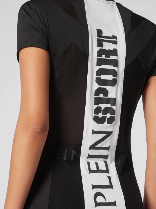 26SS 플레인스포츠 반팔 티셔츠 PACCWTK2831STE003N 02 Black - PLEIN SPORT