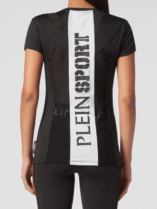 26SS 플레인스포츠 반팔 티셔츠 PACCWTK2831STE003N 02 Black - PLEIN SPORT