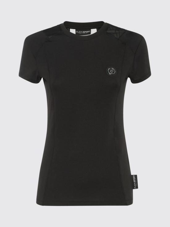 26SS 플레인스포츠 반팔 티셔츠 PACCWTK2831STE003N 02 Black - PLEIN SPORT