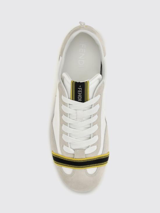 26FW 펜디 스니커즈 7E1968AY0T F1XIS Yellow Cream - FENDI
