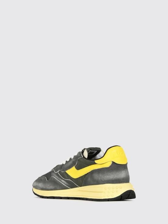 26FW 오트리 릴윈드 로우 나일론 스웨이드 스니커즈 WWLM GQ06 Grey - AUTRY