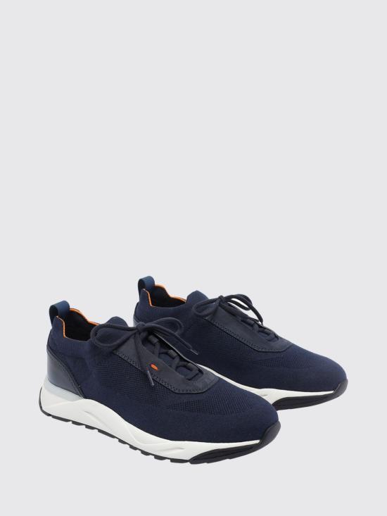 26FW 산토니 스니커즈 MBIO21601BINNHOD U61 Blue - SANTONI