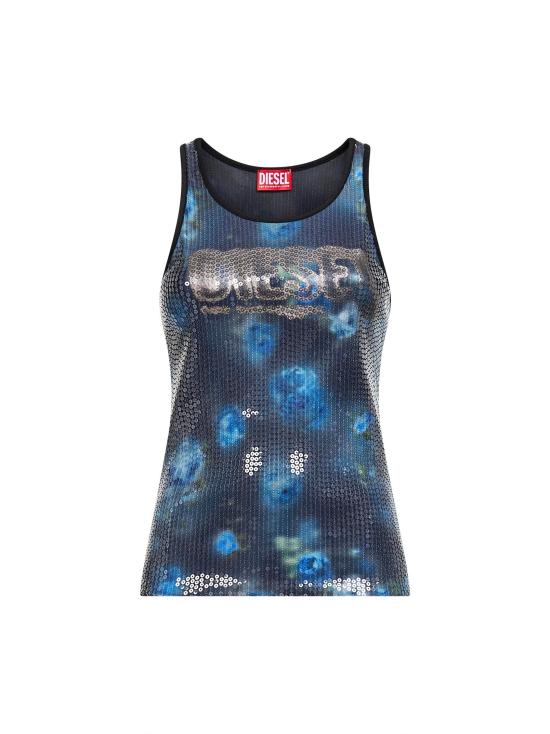 26SS 디젤 T-UNKY 탱크탑 A209510QVCT9XXA BLUE