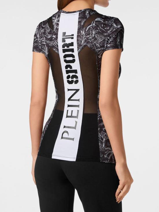 26SS 플레인스포츠 반팔 티셔츠 FADCWTK3355STE003N 02 Black - PLEIN SPORT