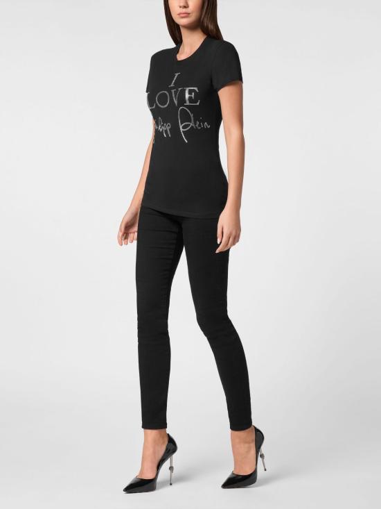 26SS 필립 플레인 반팔 티셔츠 UADCWTK3551PJY002N 02 Black - PHILIPP PLEIN