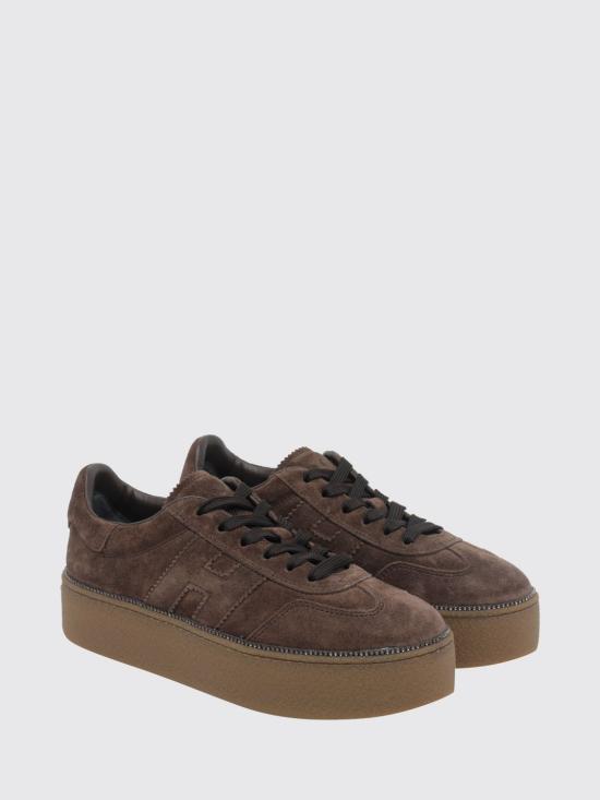 26FW 호간 스니커즈 HXW7220FB6TBTM S610 Brown - HOGAN