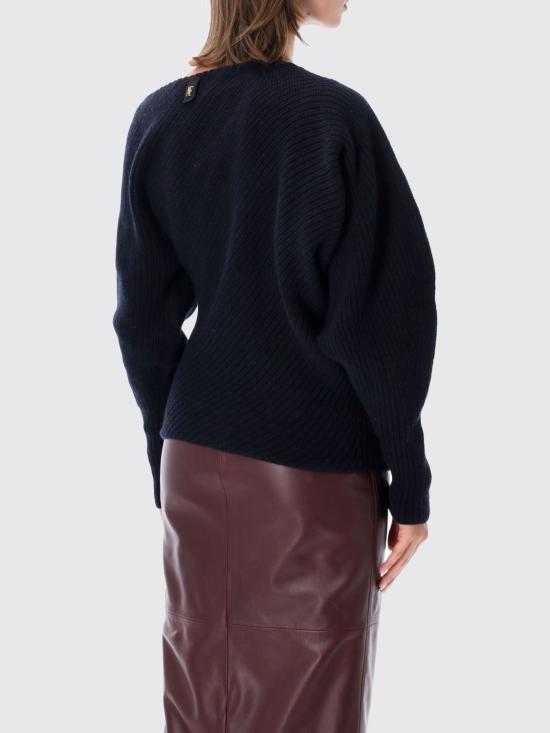 26FW 알베르타 페레티 스웨터 09036603 0510 Blue - ALBERTA FERRETTI