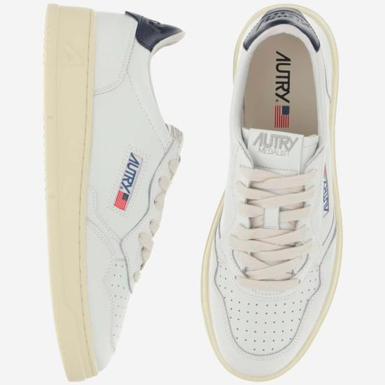 26SS 오트리 메달리스트 로우 스니커즈 AULMLL12 WHITE