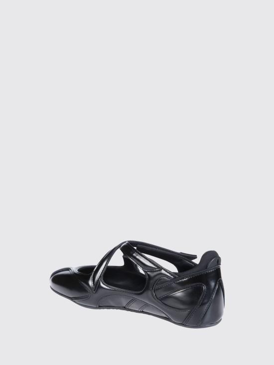 26FW 디 아티코 플랫 슈즈 260WSH00871LBT046AA 100 Black - THE ATTICO