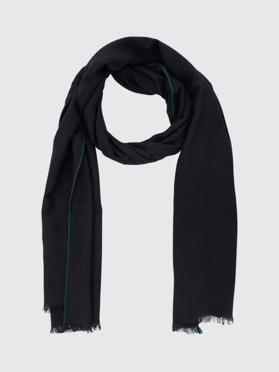 26FW 구찌 GG 울 실크 자카드 스카프 8705434GAK3 1066 Black - GUCCI