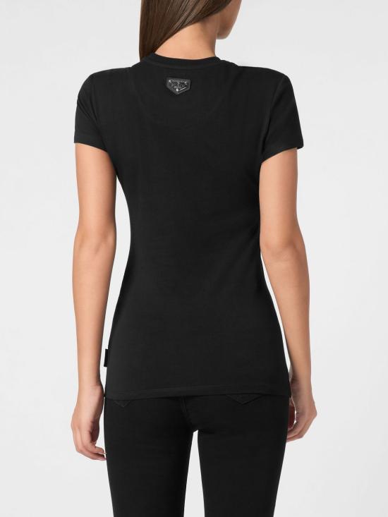 26SS 필립 플레인 반팔 티셔츠 UADCWTK3556PJY002N 02 Black - PHILIPP PLEIN