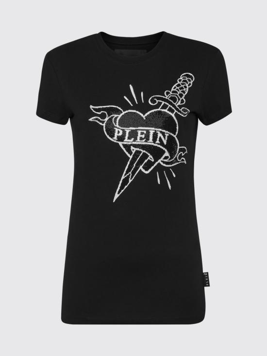26SS 필립 플레인 반팔 티셔츠 UADCWTK3556PJY002N 02 Black - PHILIPP PLEIN