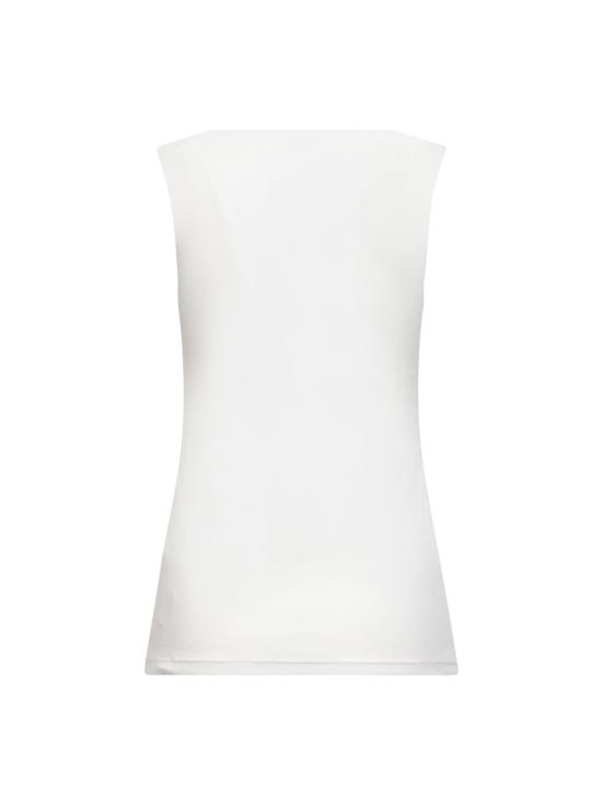 26SS 블랑카 비타 민소매 티셔츠 6027080301003 WHITE - BLANCA VITA