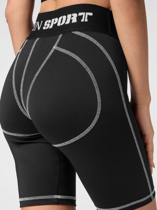 26SS 플레인스포츠 숏팬츠 FADCWJT1963STE003N 02 Black - PLEIN SPORT