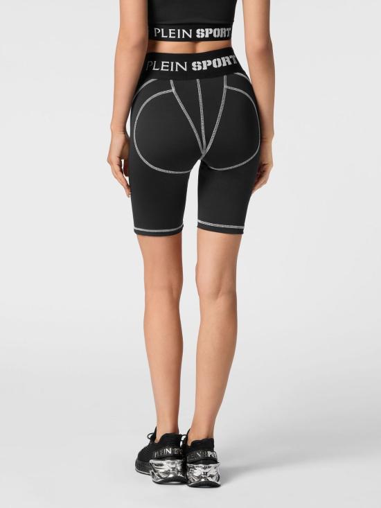 26SS 플레인스포츠 숏팬츠 FADCWJT1963STE003N 02 Black - PLEIN SPORT