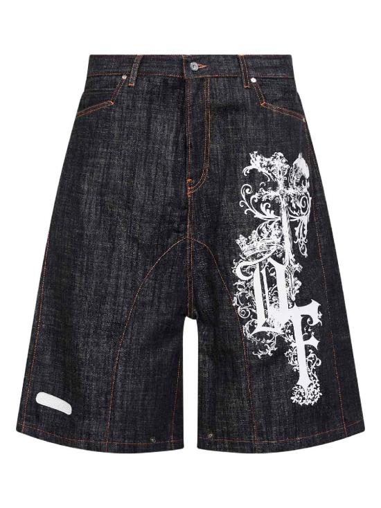 26SS 피디에프 데님 숏팬츠 DFM03012DF195WASH BLUE