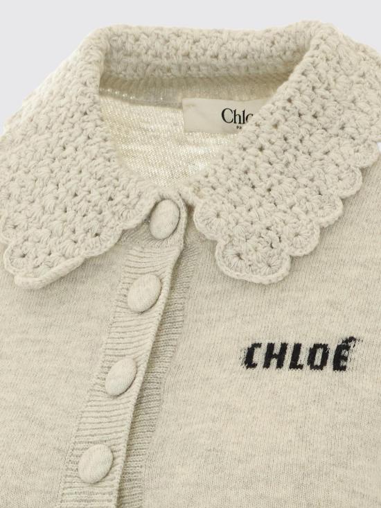26FW 끌로에 가디건 CH26AMC16711 00N Grey - CHLOE