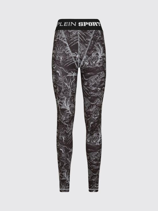 26SS 플레인스포츠 레깅스 FADCWJT1954STE003N 02 Black - PLEIN SPORT