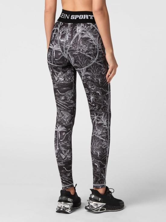 26SS 플레인스포츠 레깅스 FADCWJT1954STE003N 02 Black - PLEIN SPORT