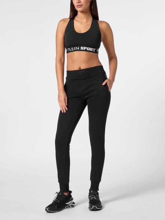 26SS 플레인스포츠 탑 PADCWJK0145STE003N 02 Black - PLEIN SPORT