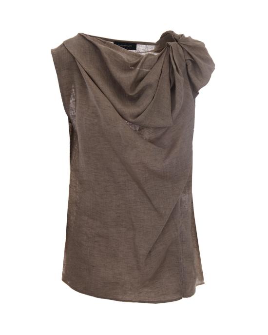 26SS 파비아나 필리피 블라우스 TPD276F737 GRAY