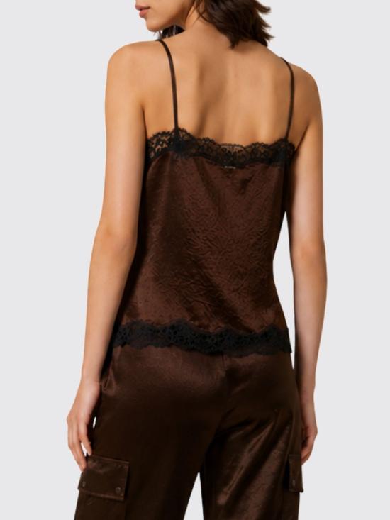 26FW 트윈셋 탑 262TP2112 13853 Brown - TWINSET