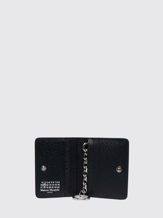26FW 마르지엘라 스티치 키링 카드지갑 S56UI0128P4455 T8013 Black - MAISON MARGIELA