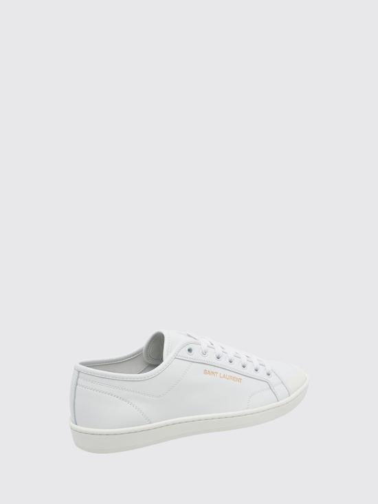 26FW 생로랑 GYM 짐 스무스 레더 스니커즈 82008700N00 9030 White - SAINT LAURENT