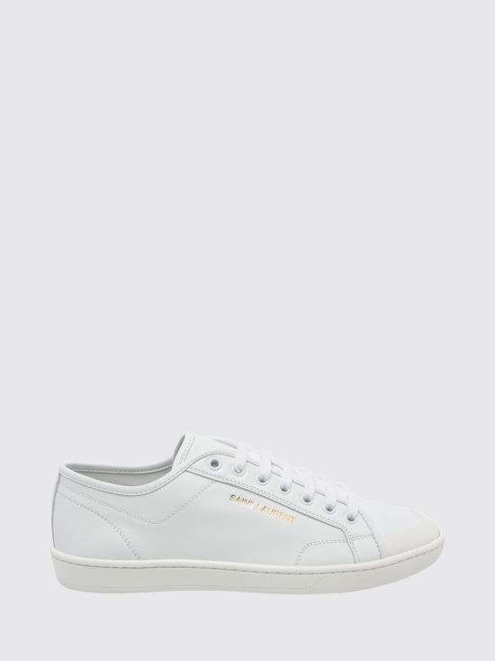 26FW 생로랑 GYM 짐 스무스 레더 스니커즈 82008700N00 9030 White