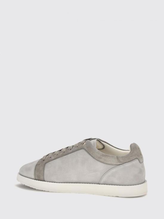 26FW 브루넬로 쿠치넬리 스니커즈 MZUKREM356 CVA13 Grey - BRUNELLO CUCINELLI