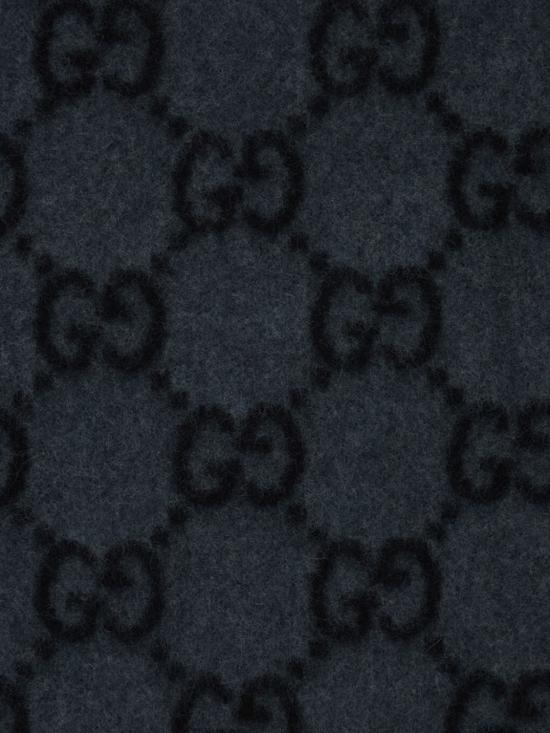 26FW 구찌 GG 캐시미어 스카프 8123174GABX 1260 Graphite - GUCCI