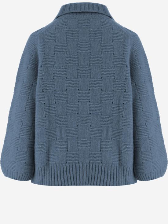 26FW 얼루드 니트웨어 26577020 BLUE - ALLUDE