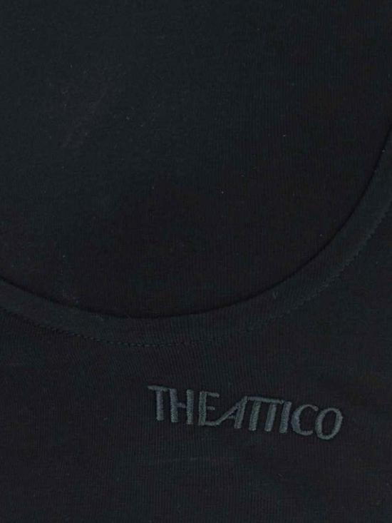 26FW 디 아티코 반팔 티셔츠 261WCT00364JJJ025AA 100 Black - THE ATTICO