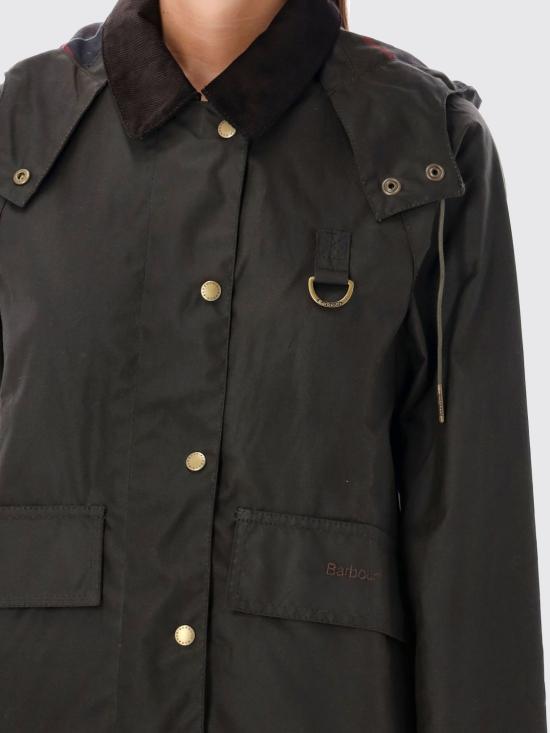 26FW 바버 에이번 왁스 재킷 LWX1081 OL71 Green - BARBOUR