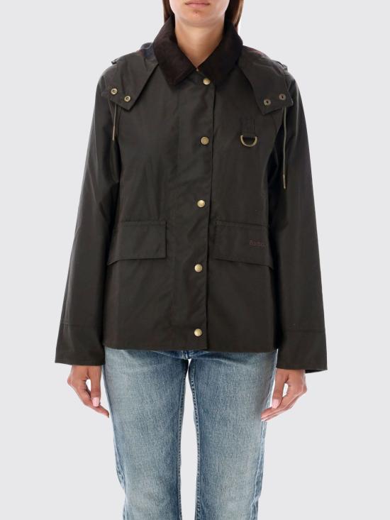 26FW 바버 에이번 왁스 재킷 LWX1081 OL71 Green