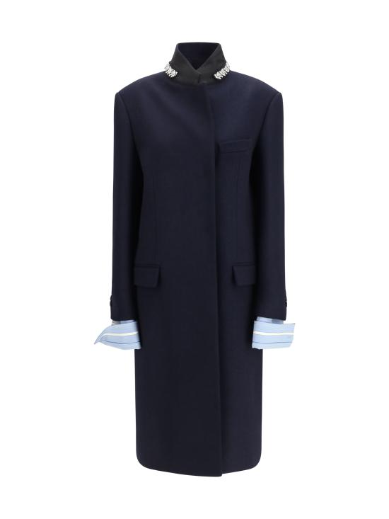 26FW 프라다 코트 P649TRSOOO11H4 NAVY