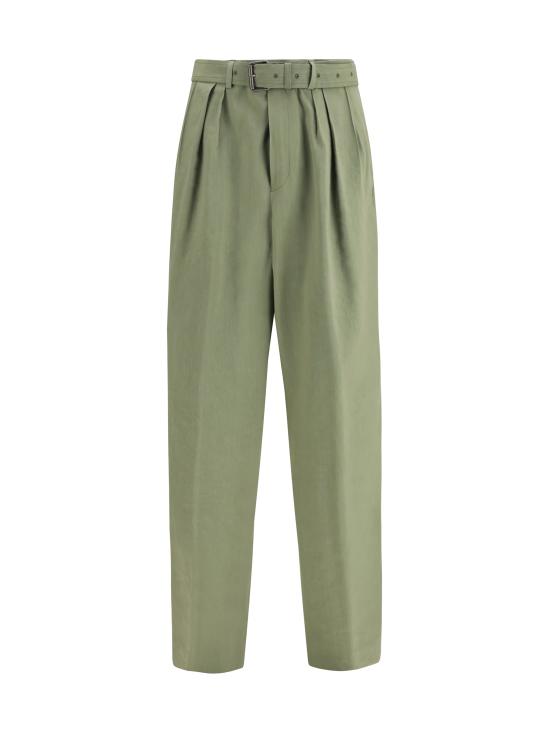 26SS 드리스 반 노튼 팬츠 2610209523237 GREEN