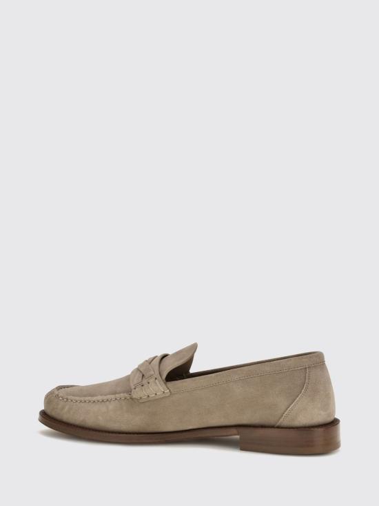 26SS 브루넬로 쿠치넬리 로퍼 MZUSOLF747 C4298 Grey - BRUNELLO CUCINELLI