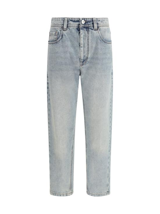 26SS 브루넬로 쿠치넬리 데님 팬츠 MA095P5319 BLUE - BRUNELLO CUCINELLI