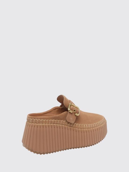 26FW 끌로에 힐/펌프스 CH26A13CMS 207 Brown - CHLOE