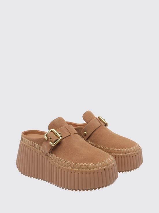 26FW 끌로에 힐/펌프스 CH26A13CMS 207 Brown - CHLOE