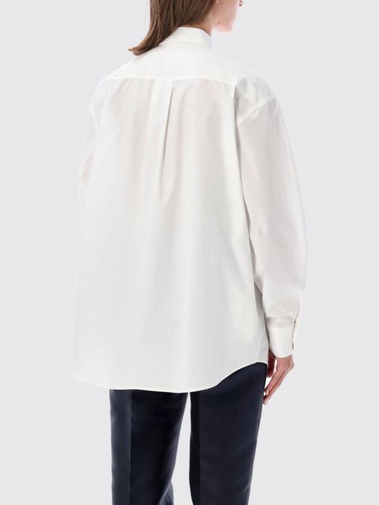 26FW 알베르타 페레티 블라우스 02086622 0002 White - ALBERTA FERRETTI