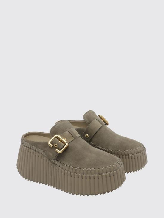 26FW 끌로에 힐/펌프스 CH26A13CMS 21S Kaki - CHLOE