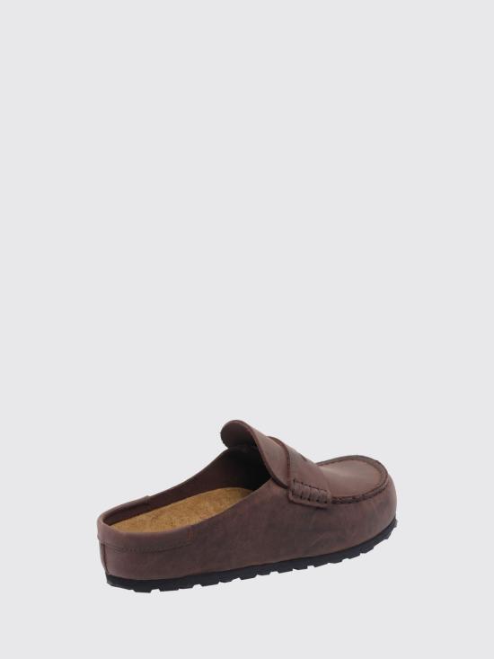26FW 버켄스탁 네이플스 랩드 내츄럴 오일드 레더 1029700 Brown - BIRKENSTOCK