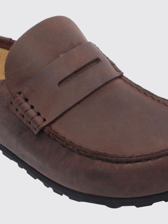26FW 버켄스탁 네이플스 랩드 내츄럴 오일드 레더 1029700 Brown - BIRKENSTOCK