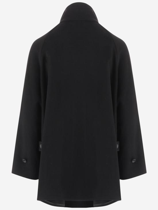 26FW 딸리아토레 케이프 LEILA BLACK - TAGLIATORE