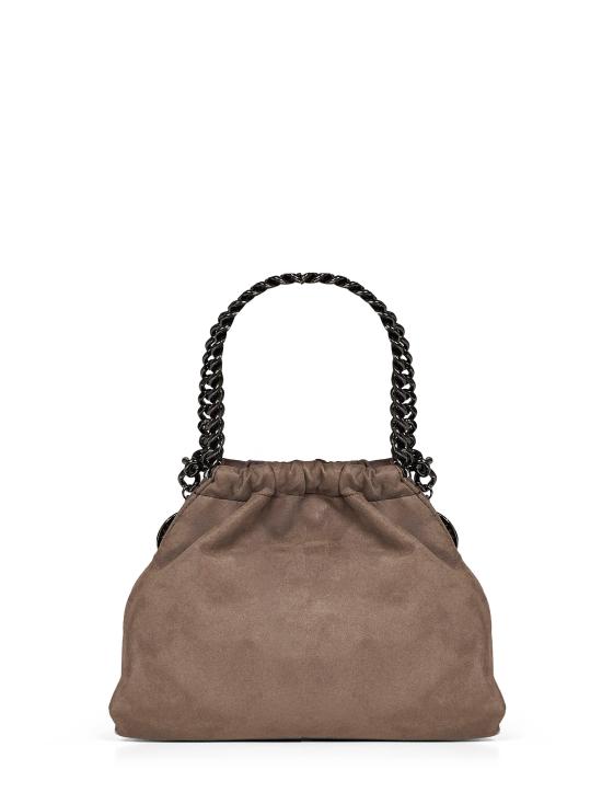 26FW 스텔라 맥카트니 팔라벨라 드로스트링 숄더백 7B0144WP05432822 BROWN - STELLA MCCARTNEY