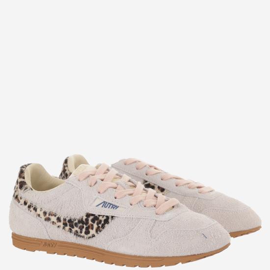 26FW 오트리 WINDSPIN 윈드스핀 스니커즈 WSLWYE01 BEIGE - AUTRY