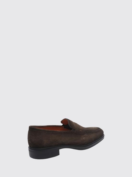 26FW 산토니 로퍼 MGEO18964NEAXGEX S50 Brown - SANTONI