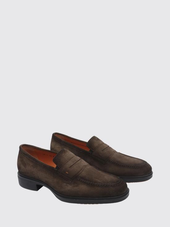 26FW 산토니 로퍼 MGEO18964NEAXGEX S50 Brown - SANTONI